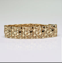 Load image into Gallery viewer, 10k Gold Nugget Bracelet