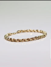 Load image into Gallery viewer, 10k Gold rope Bracelet