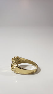 Gold Nugget Ring