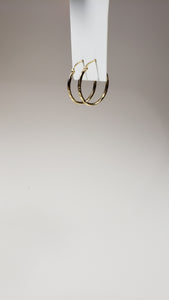 10k Solid Gold Hoops
