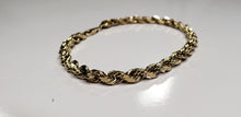 Load image into Gallery viewer, 10k Gold rope Bracelet