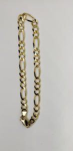 5mm 14k Figaro Bracelet